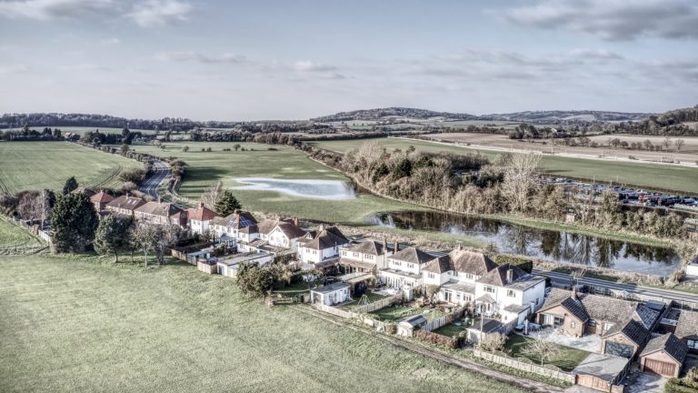 Aerial of Cow-Roast