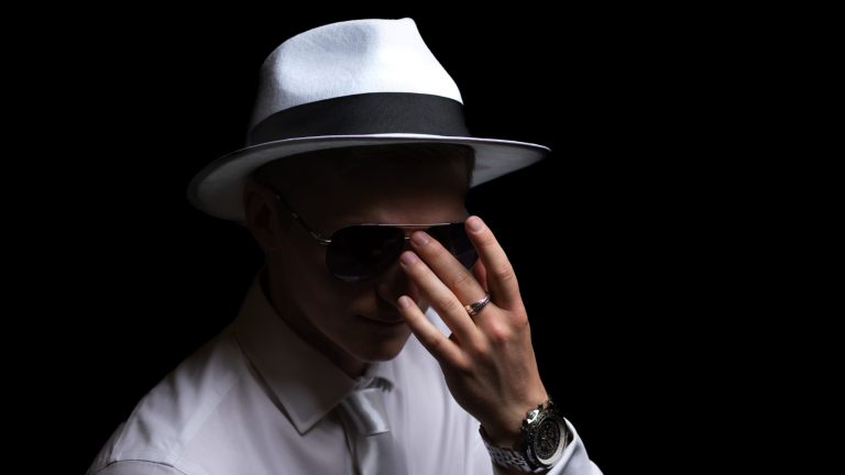Ben in a hat
